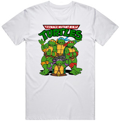 Teenage Mutant Ninja Turtles Classic Retro T Shirt