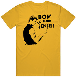 Karate Kid Retro Bow To Your Sensei Classic Retro T Shirt
