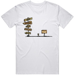 Life Choice Fame Glory Big Success Money Fortune Or Really Cool Water Slide Classic Retro T Shirt