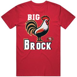 Big Cock Brock San Francisco Football Fan Classic Retro T Shirt