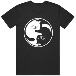 Yin Tang Cat Lovers Classic Retro T Shirt