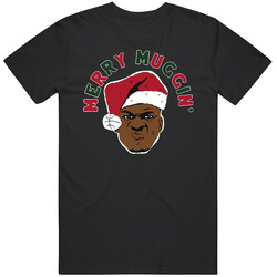 Giannis Antetokounmpo Merry Muggin Christmas Classic Retro T Shirt