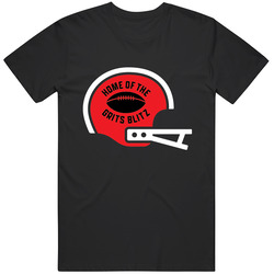 Atlanta Home Of The Grits Blitz Townie Classic Retro T Shirt