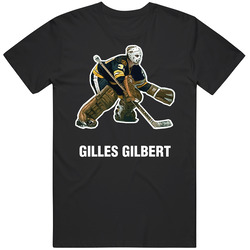 Gilles Gilbert Hockey Goalie Classic Retro T Shirt