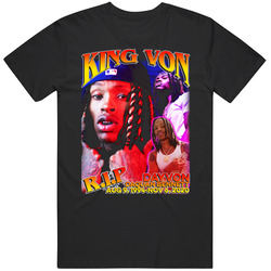 Kingvon3 Classic Retro T Shirt
