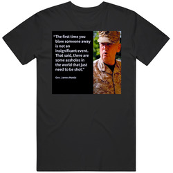 Funny Political Sayings: Mad Dog Mattis 1 Iii Classic Retro T Shirt Funny Political Sayings: Mad Dog Mattis 1 Iii Classic Retro T Shirt