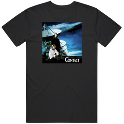 Contact Jodie Foster Alien Movie Fan Classic Retro T Shirt