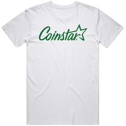 Coinstar Fan T Shirt Green Logo Classic Retro T Shirt