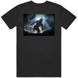 Halo 4 Video Game Master Chief Classic Retro T Shirt Halo 4 Video Game Master Chief Classic Retro T Shirt