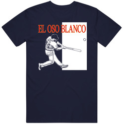 Evan Gattis El Oso Blanco Atlanta Baseball Classic Retro T Shirt