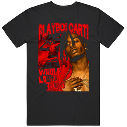 Whole Red Classic Retro T Shirt