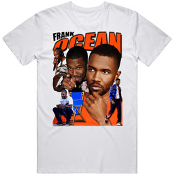 Ocean White Classic Retro T Shirt