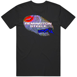 Remington Steele Brosnan Tv Show 80s Comedy Detective Classic Retro T Shirt