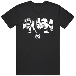 Fullmetal Alchemist Homunculus Envy Gluttony Greed Lust Pride Sloth Wrath Classic Retro T Shirt
