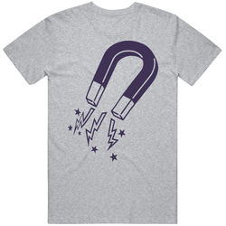 Powerful Magnet Classic Retro T Shirt