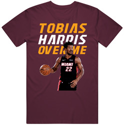 Tobias Harris Over Me Miami Basketball Jimmy Butler Classic Retro T Shirt