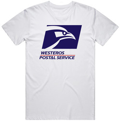 Game Of Thrones Westeros Postal Service Classic Retro T Shirt
