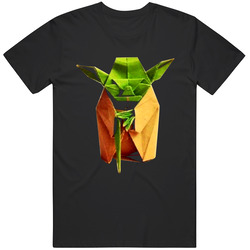 Yoda Origami Classic Retro T Shirt