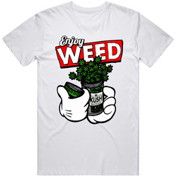 Enjoy Weed  New Classic Retro T Shirt