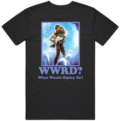 Ellen Ripley Wwrd What Would Ripley Do Aliens Fan Classic Retro T Shirt
