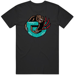 Vancouver Grizzlies Retro Distress Logo Classic Retro T Shirt
