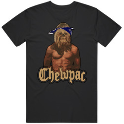 Chewpac Funny Star Wars Hip Hop Rap Classic Retro T Shirt