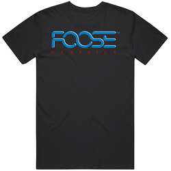 Foose Classics Design Automotive Mens Black Classic Retro T Shirt