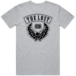The Lost Mc Motor Cycle Club Light Classic Retro T Shirt The Lost Mc Motor Cycle Club Light Classic Retro T Shirt