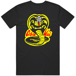 Retro Karate Kid Movie Cobra Kai  Black Classic Retro T Shirt