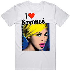 Beyonce Lemonade Album, I Love BeyoncÃ© Pastel Look Classic Retro T Shirt