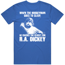 Ra Dickey Boogeyman Toronto Baseball Classic Retro T Shirt