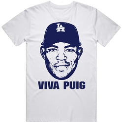 Yasiel Puig Viva Puig Los Angeles Baseball Classic Retro T Shirt
