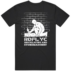 Bricklaying And Stonemasonry Rdflyc Raise Da Fookin Line Ya Coont Classic Retro T Shirt