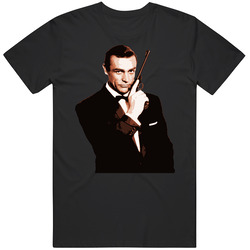 James Bond Ian Fleming 007 Film Classic Retro T Shirt