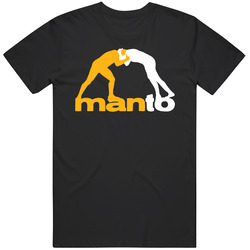 Manto Brazilian Jiu Jitsu Martial Art Men's Black Classic Retro T Shirt