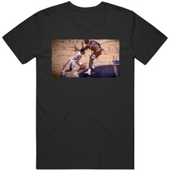 Allen Iverson Cross Over Michael Jordan Fan Classic Retro T Shirt