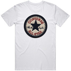 Converse All-star Embroidery Look Classic Retro T Shirt