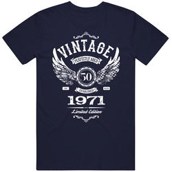 1971 Vintage Wing Classic Retro T Shirt 1971 Vintage Wing Classic Retro T Shirt