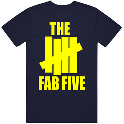 The Fab Five Classic Retro T Shirt