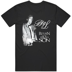 The Big Picture Big L Lamont Coleman Hip Hop Rap Black Classic Retro T Shirt