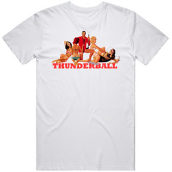 Thunderball Sean Connery James Bond 007 Movie Classic Retro T Shirt