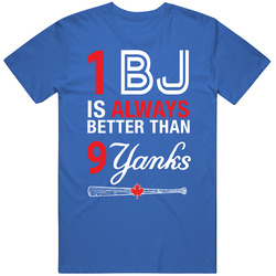 1 Bj Is Always Better Than 9 Yanks Classic Retro T Shirt