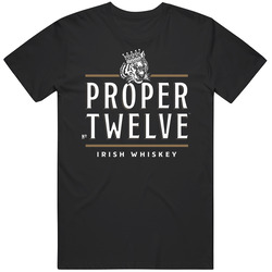 Proper Twelve Irish Whiskey Conor Mcgregor Fighter Fan Classic Retro T Shirt