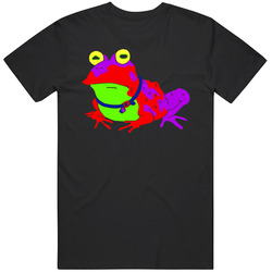 Futurama Hypnotoad Hope Frog Tee Funny Black Classic Retro T Shirt