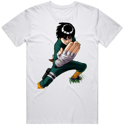Rock Lee Naruto Taijutsu Naruto Manga Classic Retro T Shirt