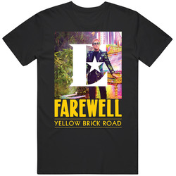 Farewell Retirment Tour Elton Yellow Brick Road Classic Retro T Shirt