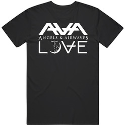 Angels & Airwaves Love Ava Mens Black Classic Retro T Shirt