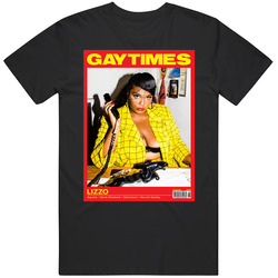 Lizzo Gay Times Cover 2018 Music Fan Classic Retro T Shirt