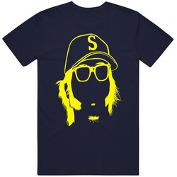 Larry Bernandez King Felix Seattle Baseball Classic Retro T Shirt