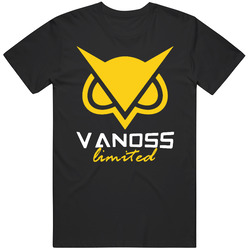 Vanoss Owl Hoodini Logo Foil Texture Vanoss Gaming Funny Mens Black Classic Retro T Shirt